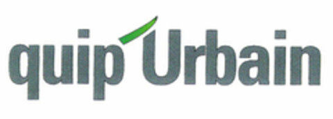 quip´Urbain Logo (EUIPO, 06/25/2001)