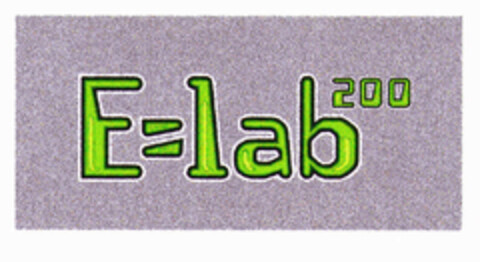 E=lab 200 Logo (EUIPO, 01/04/2002)