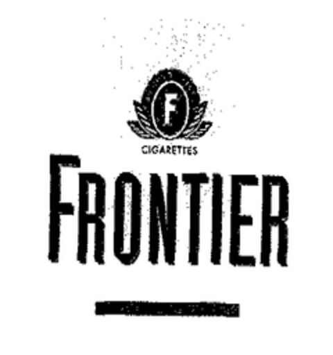 F CIGARETTES FRONTIER Logo (EUIPO, 10/23/2003)