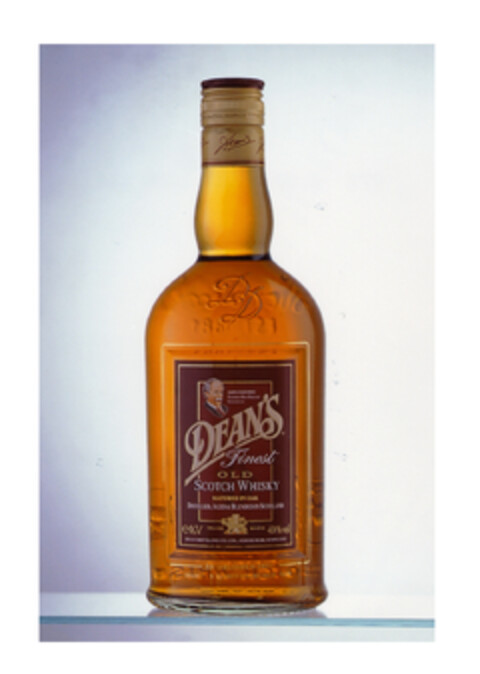 DEAN'S Finest OLD SCOTCH WHISKY MATURED IN OAK DISTILLED, AGED & BLENDED IN SCOTLAND Logo (EUIPO, 01/14/2005)