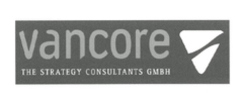 vancore THE STRATEGY CONSULTANTS GMBH Logo (EUIPO, 15.03.2007)