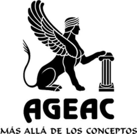 AGEAC MÁS ALLÁ DE LOS CONCEPTOS Logo (EUIPO, 06/25/2007)