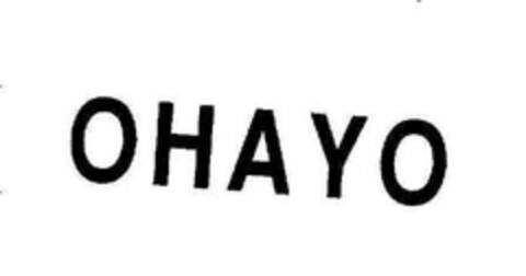 OHAYO Logo (EUIPO, 14.08.2007)