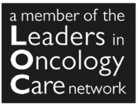 a member of the Leaders in Oncology Care Network Logo (EUIPO, 07/23/2010)