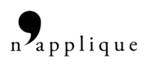 N'APPLIQUE Logo (EUIPO, 10/19/2010)