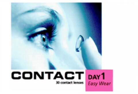 CONTACT DAY1
30 contact lenses Easy Wear Logo (EUIPO, 07/21/2011)