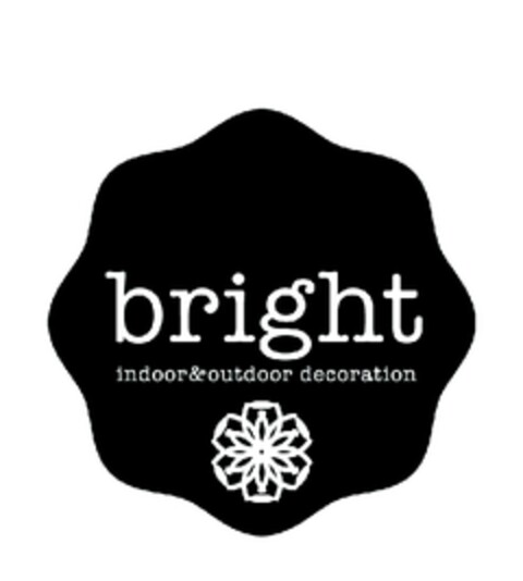 BRIGHT indoor & outdoor decoration Logo (EUIPO, 03.08.2011)