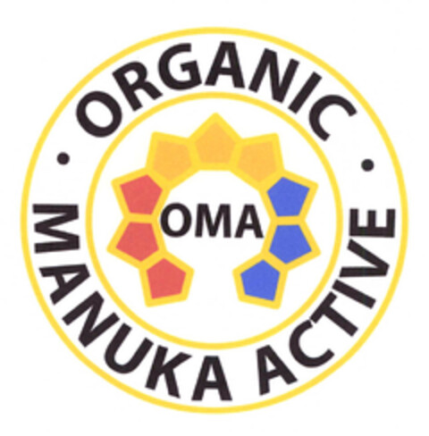 OMA ORGANIC MANUKA ACTIVE Logo (EUIPO, 05/25/2012)