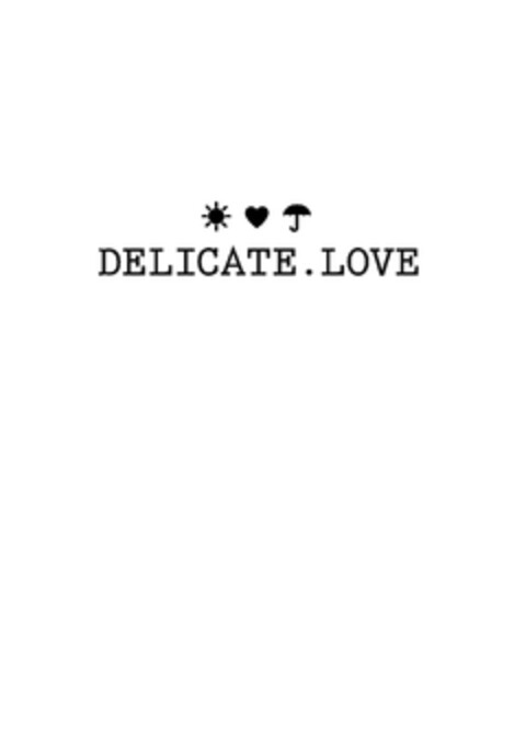 DELICATE LOVE Logo (EUIPO, 28.06.2012)