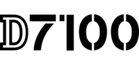 D7100 Logo (EUIPO, 03/04/2013)