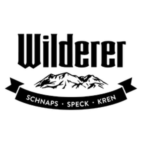 Wilderer, Schnaps, Speck, Kren Logo (EUIPO, 08.04.2013)