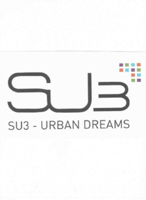 SU3 URBAN DREAMS Logo (EUIPO, 09.08.2013)