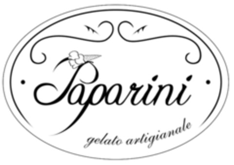 PAPARINI GELATO ARTIGIANALE Logo (EUIPO, 20.12.2013)