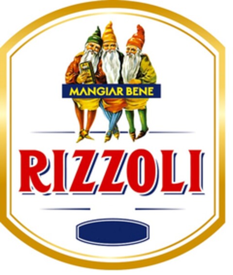 RIZZOLI, MANGIAR BENE Logo (EUIPO, 18.03.2014)