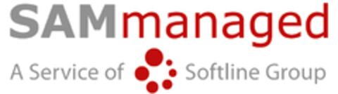 SAMmanaged A Service of Softline Group Logo (EUIPO, 31.07.2014)