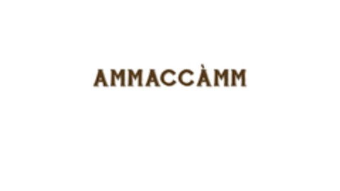 AMMACCÀMM Logo (EUIPO, 10/22/2014)