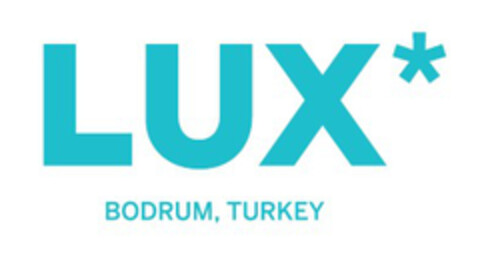 LUX* BODRUM, TURKEY Logo (EUIPO, 25.01.2016)