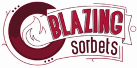 BLAZING sorbets Logo (EUIPO, 26.04.2016)