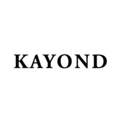 KAYOND Logo (EUIPO, 05/13/2016)