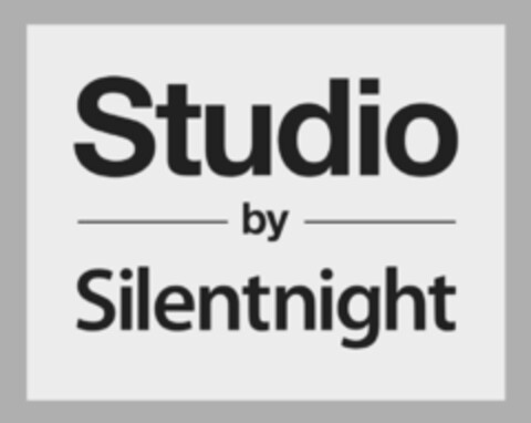 Studio by Silentnight Logo (EUIPO, 05/31/2017)