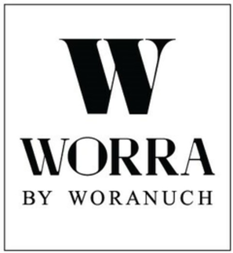 W WORRA BY WORANUCH Logo (EUIPO, 02.08.2017)