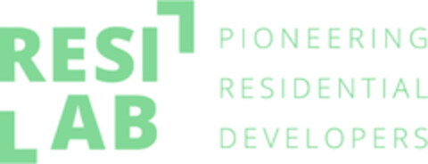 RESILAB Pioneering Residential Developers Logo (EUIPO, 12.04.2018)