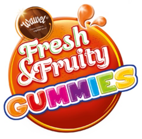 Wawel Czujesz się dobrze, czynisz dobrze Fresh & Fruity GUMMIES Logo (EUIPO, 26.06.2018)