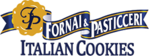 FP FORNAI & PASTICCERI ITALIAN COOKIES Logo (EUIPO, 18.02.2020)