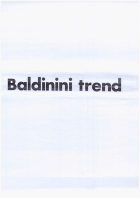 BALDININI TREND Logo (EUIPO, 22.10.2020)