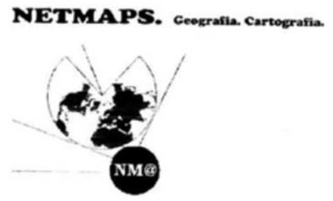 NETMAPS. Geografia. Cartografia. NM@ Logo (EUIPO, 19.07.2022)