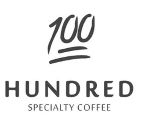 100 HUNDRED SPECIALTY COFFEE Logo (EUIPO, 06.02.2023)