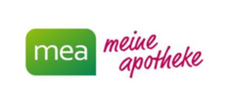 mea meine apotheke Logo (EUIPO, 07/21/2023)