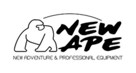 NEW APE NEW ADVENTURE & PROFESSIONAL EQUIPMENT Logo (EUIPO, 03/21/2024)