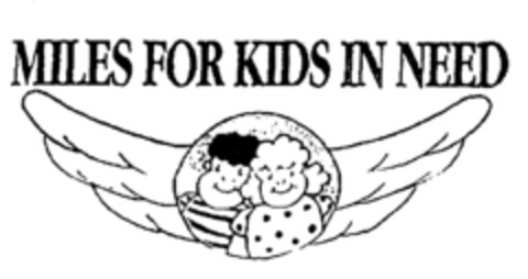MILES FOR KIDS IN NEED Logo (EUIPO, 01.04.1996)