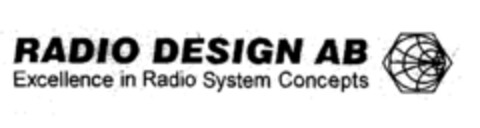 RADIO DESIGN AB Excellency in Radio System Concepts Logo (EUIPO, 11.12.1996)