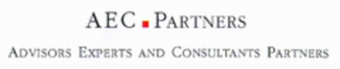 AEC PARTNERS ADVISORS EXPERTS AND CONSULTANTS PARTNERS Logo (EUIPO, 11.10.2001)
