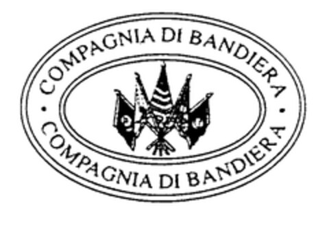 COMPAGNIA DI BANDIERA · COMPAGNIA DI BANDIERA. Logo (EUIPO, 05/06/2002)