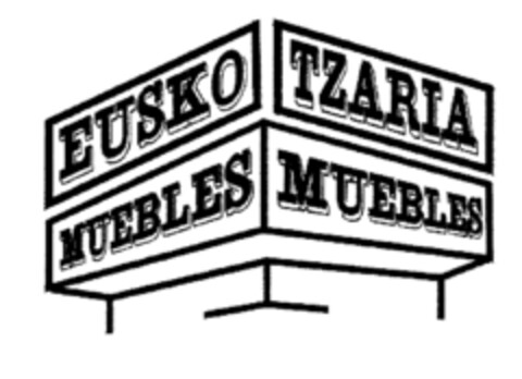 EUSKO TZARIA MUEBLES MUEBLES Logo (EUIPO, 15.10.2002)