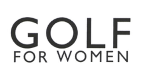 GOLF FOR WOMEN Logo (EUIPO, 21.07.2003)