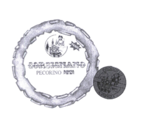 PIENZA CORSIGNANO PECORINO PIENZA Logo (EUIPO, 24.10.2003)