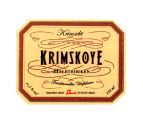 KRIMSKOYE KRIMSEKT Logo (EUIPO, 15.03.2004)