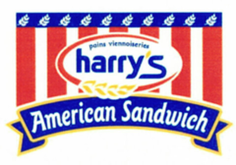 pains viennoiseries harry's American Sandwich Logo (EUIPO, 08.03.2006)