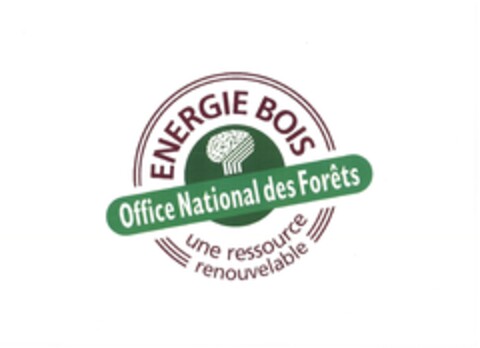 ENERGIE BOIS Office National des Forêts une ressource renouvelable Logo (EUIPO, 09.04.2009)