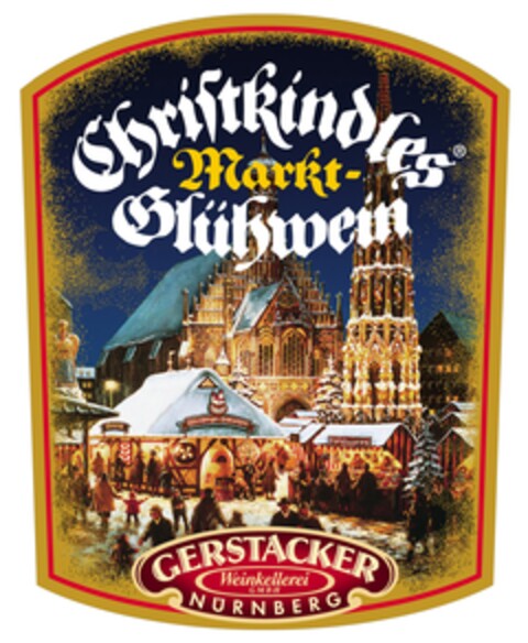 Christkindles Markt-Glühwein GERSTACKER Weinkellerei GMBH NÜRNBERG Logo (EUIPO, 08.07.2009)