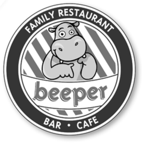 BEEPER FAMILY RESTAURANT BAR CAFE Logo (EUIPO, 20.09.2011)