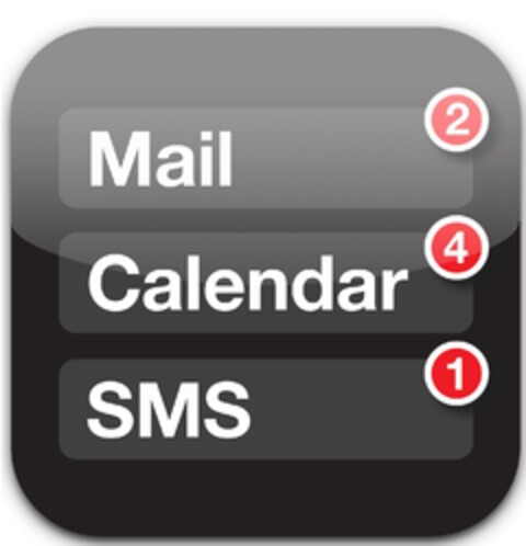 Mail 2 Calendar 4 SMS 1 Logo (EUIPO, 03/28/2012)
