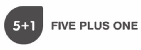 5+1 FIVE PLUS ONE Logo (EUIPO, 01/04/2013)