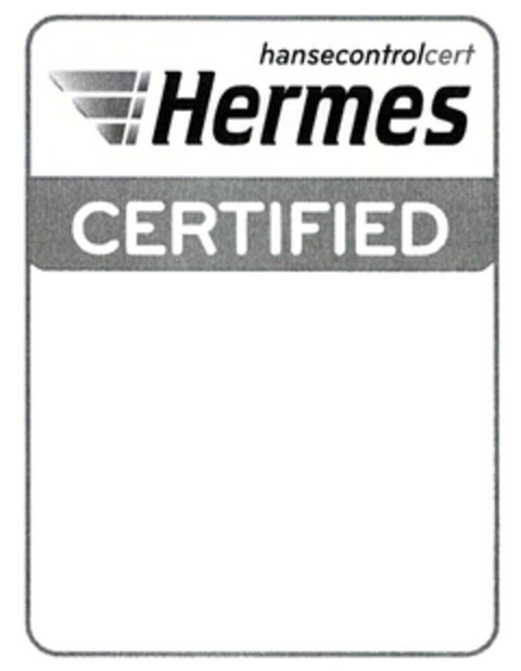 hansecontrolcert Hermes CERTIFIED Logo (EUIPO, 19.11.2012)