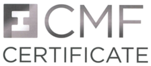 I CMF CERTIFICATE Logo (EUIPO, 11.12.2013)