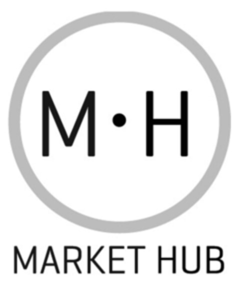 M H MARKET HUB Logo (EUIPO, 16.10.2014)